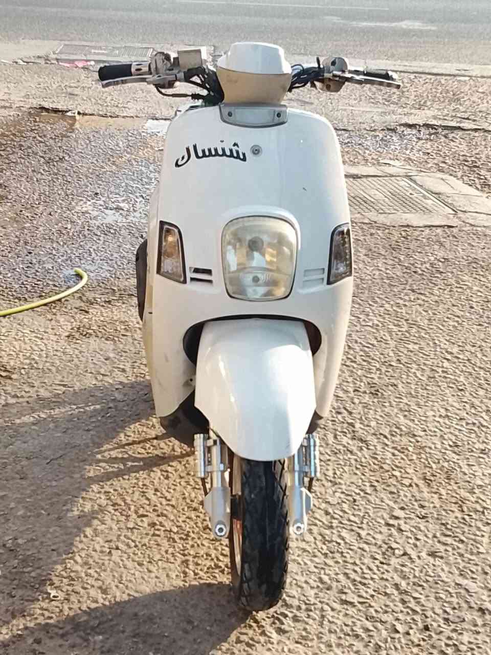 سلام عليكم، دراجه بوليس للبيع كامله مكمله تزويد خارجي، شيال، وياله ودبلات  شلعه ومعدل دراجه ممفتوحه قبل 5اشهر طالع من معرض وصل موجود عنوان كربلاء ***********للستفسار..
