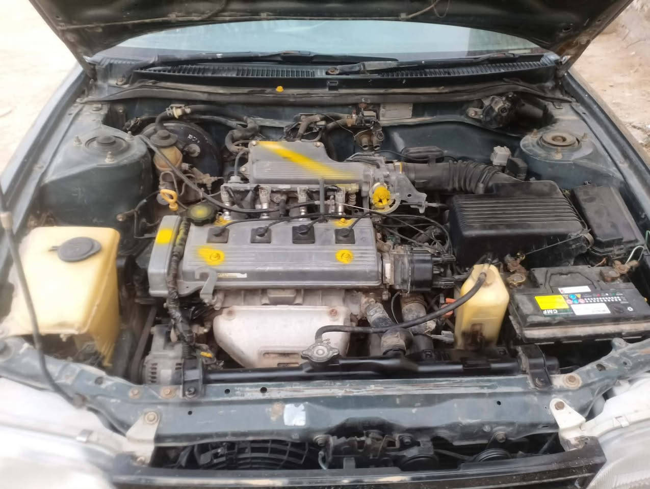 كورولا موديل 93 مكفوله من العيب الشرع مصبوغه للجماليه سياره جاهزه حداديه تبريد دواخل مكان السياره ذي قار الغراف *********** مكلف بالنشر
