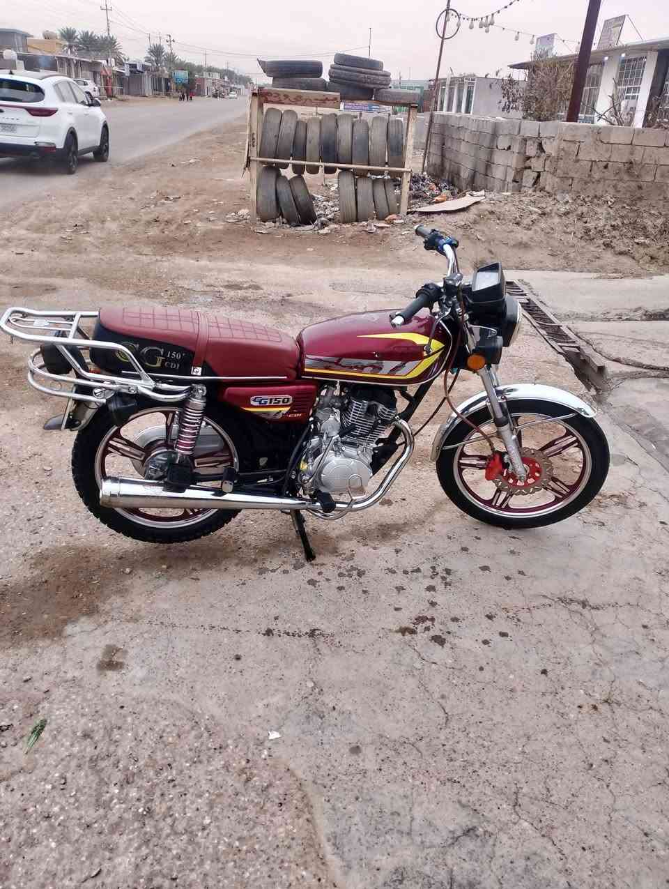 سلام عليكم دراجة سونك موديل 2024نضافة شوفت عينك محرك مكفول السعر 600وبيهة مجال خاص ماكو ***********
