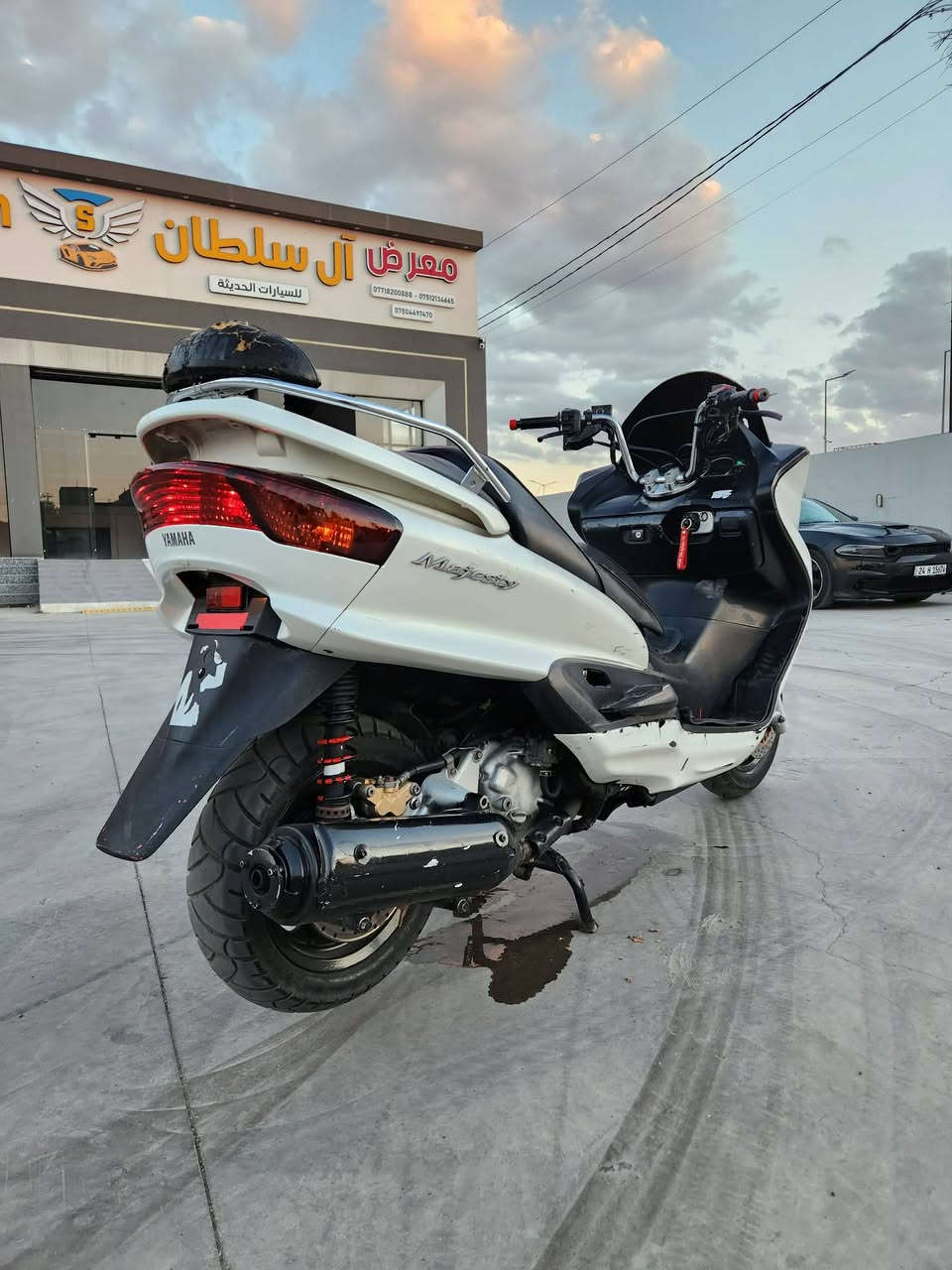 السلام عليكم ورحمة الله وبركاته 👋
شباب الماطور معروض للبيع 🏍️ ((او يرهم مراوسه ويه تايكر))
نوع الدراجة ياماها ماجستا دبل رون
الدراجة شلعة ومعدل اتخبل
دراجة ناعسة ورزنة شرط طبة 
الدراجة ماشيه 39 بلادي
المحرك شرط خير من الله ✔️
ماتصرف عليه ربع غير ال ((دهن))وال ((بانزين))
السعر بلاش 650  مجال بسيط حك الجيه للشراي 
مكاني موصل ايسر برطله
📞***********
الشراي يتصل بيك خير وادلل
