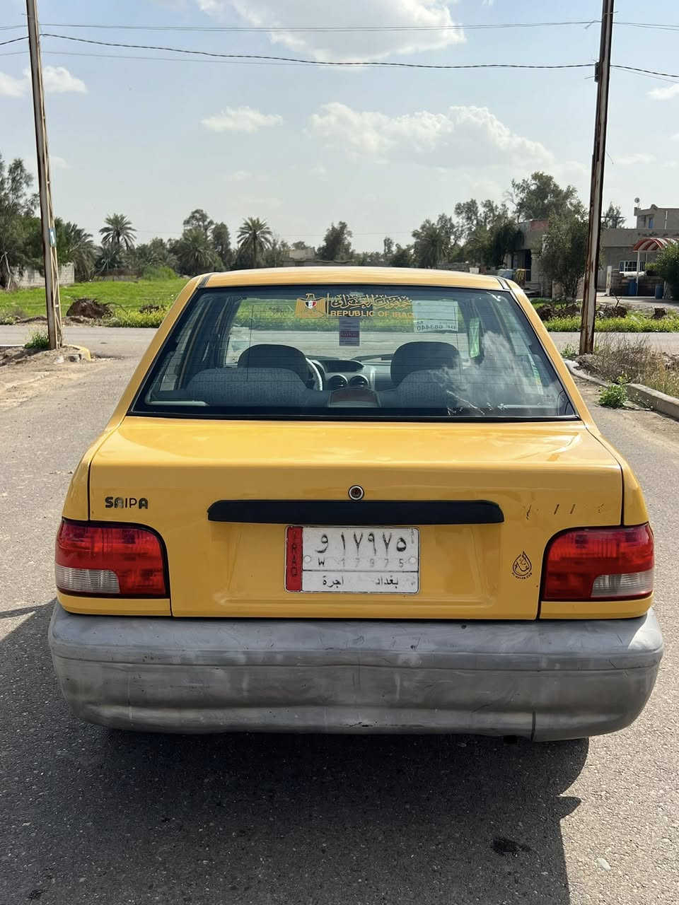 سايبا 2015مكفوله من ضربه وصبغ وتبديل كير مكينه صدر شواصي تخم تاير كله جديد مصفره هيئه وغرامات بسمي عارضه 42$ بيه مجال بسيط***********
