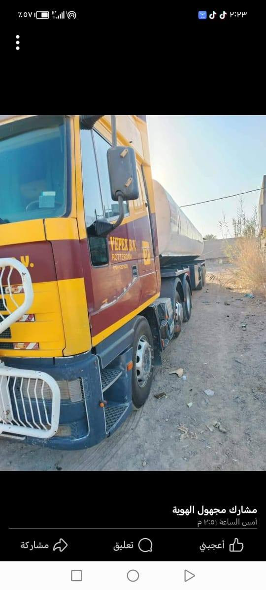 افيكو صهريج للبيع موديل 95 گير حصيره طوناج سنتين جي بي اس تخم تاير سياره جاهزه لشغل السعر 210 وبيها مجال الشراي يتصل على هذا الرقم 
***********
