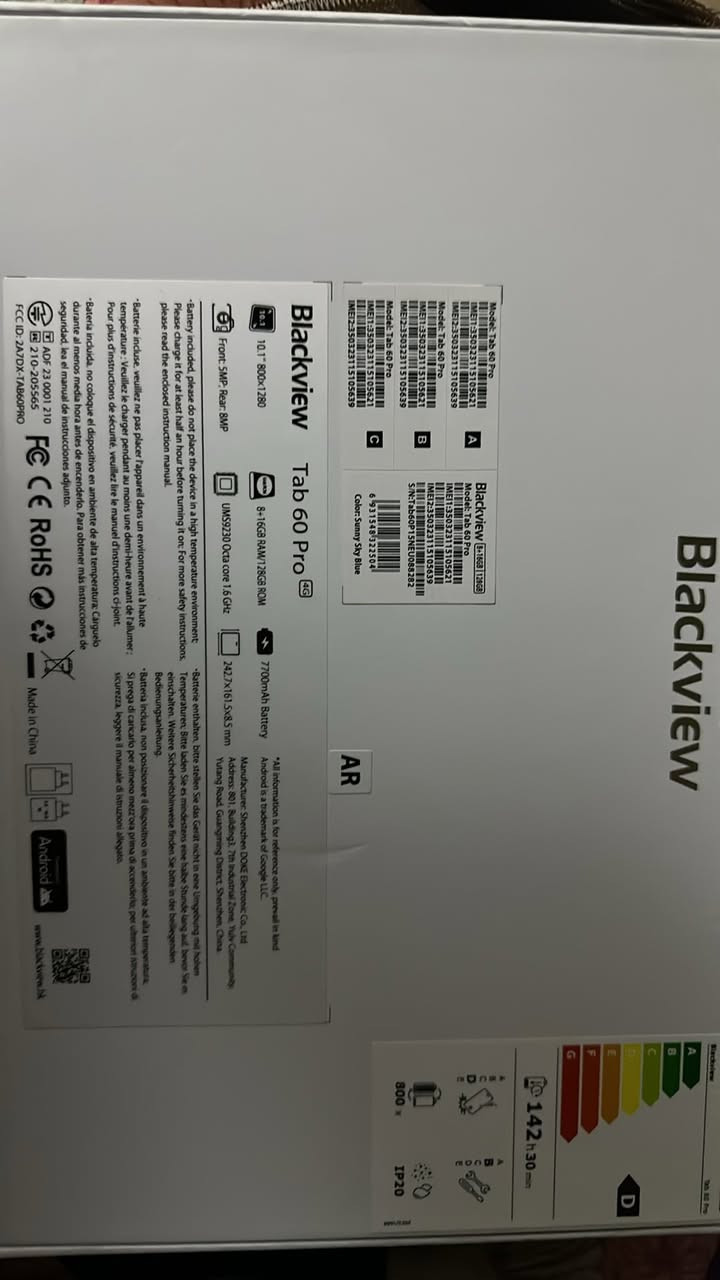 بلاك فيو 60 pro نظيف جدا وكامل مع ملحقاته كيبورد قلم ماوس كفر لزكة شاشة السعر ١٤٠


**إذا كنت صاحب هذا الإعلان وتريد حذفه لأي سبب، رجاءا أرسل رسالة إلى الدعم الفني**