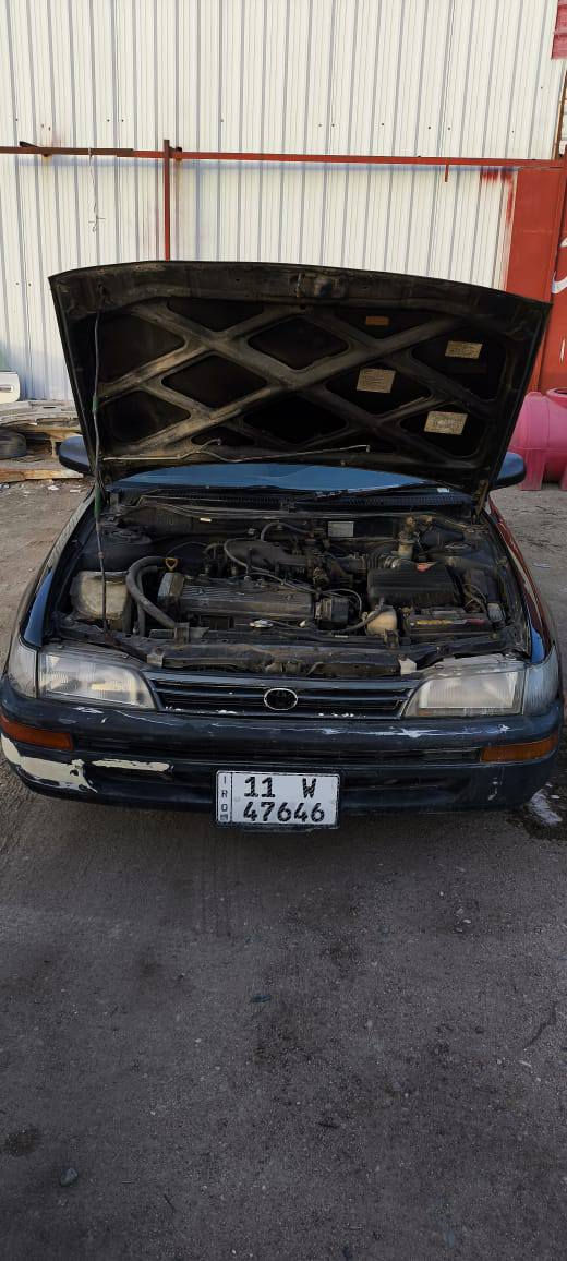 كورله 1993 
  بغداد بسمي سنويه جديده
حداديه تبريد مكينه خيط تبخير
السياره جاهزه كلشي بيه جديد م
مابيه اي نقص ‏‪0 771 141 9828‬‏ البصرة, العراق
