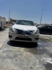 نيسان صني هندي مديل 2024 السيارة ماشية 65 الف   رقم اربيل تحويل ثاني ي...