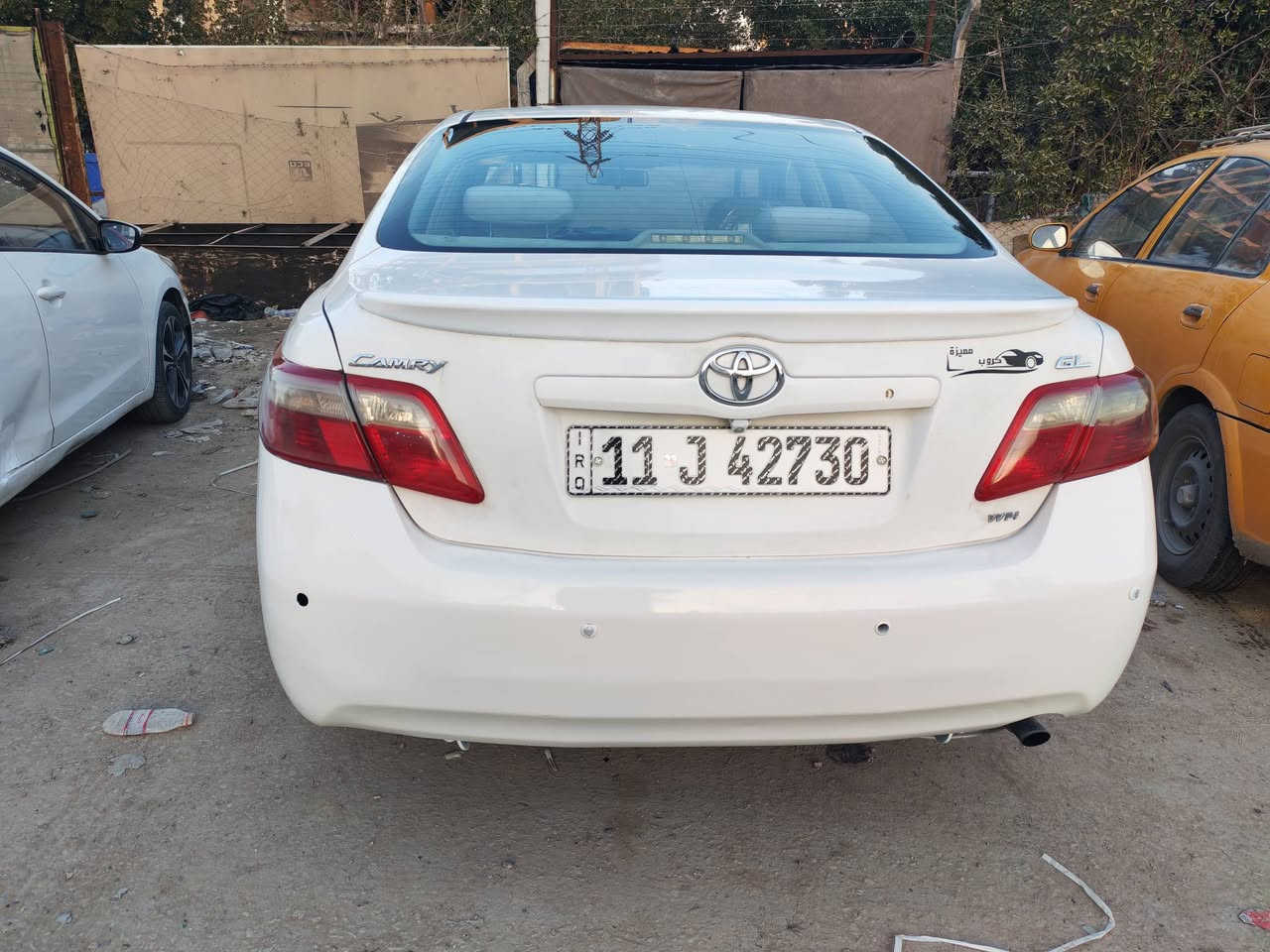 كامري 2007خليجي مكفوله عده بارد بالجاملغ الخلفي صغير وصبغ دعاميات ماشيه 260  ألف بسمي رقم بغداد تحويل مباشر *********** مكانه بالنجف السعر 108 مجال قليل
