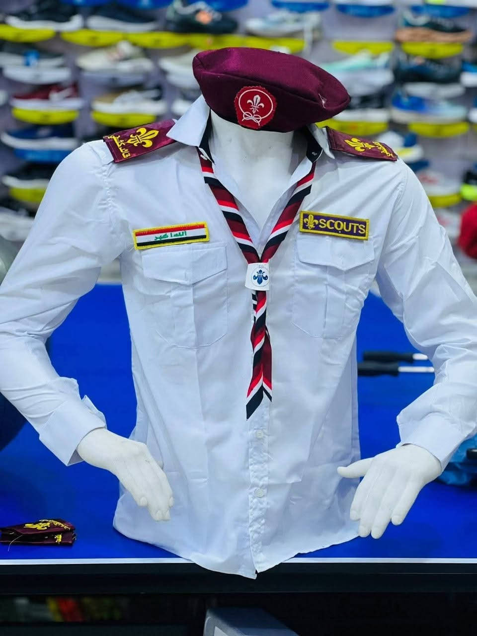 متابعينا الغوالي 

إلى كافة المدارس 

مع اقتراب المسيرة الكشفية 
وفر مجمع ايليا الرياضي 
كافة مستلزمات الكشفية 

للحجز والاستفسار الاتصال على الرقم التالي 
***********

واتسااب يتوفر خدمة توصيل كافة المحافظات 

متواجد فقط واتس اب
