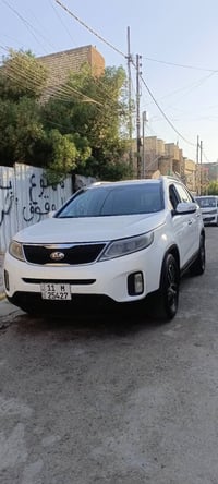 للبيع كيا سورنتو 2015 وارد كنداا  حادث جاملغ وحافة البنيد الايسر  جامل...