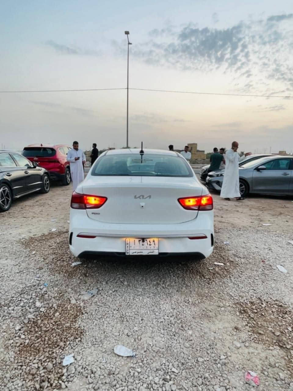 سلام عليكم سياره ريو اللبيع موديل 2022
