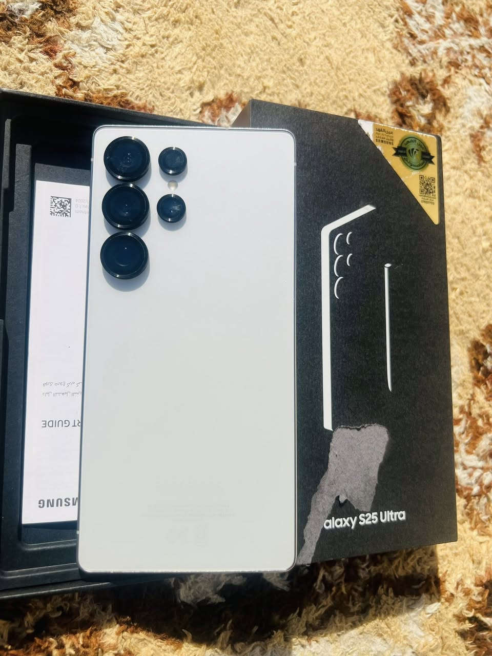 ألترا s25  
ذاكره ٢٥٦ 
لون ابيضّ 
وكاله عين الفهد جهاز   استخدم قليل
ونظافه حسب ما واضح بصوره 98%
السعر 1200 وبيه مجال قليل 
العنوان واسط العزيزيه


**إذا كنت صاحب هذا الإعلان وتريد حذفه لأي سبب، رجاءا أرسل رسالة إلى الدعم الفني**
