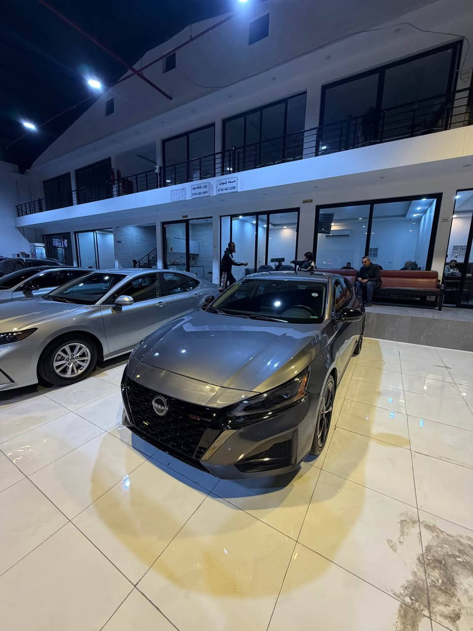 نيسان التيما موديل ٢٠٢٤ موسفات SRبي سلايت پيش وو پشت كةپةس دةرگا و جاملغي سبوخ  توزةك بيداري لة دةرگاي دةواي هةية  هةموو شتي بةشةرت ٦ميل رويشتوو بي ايرابكة  رةقةم واستاپ )(***********)بو هةر زانيارك تيل بكان أربيل, العراق
