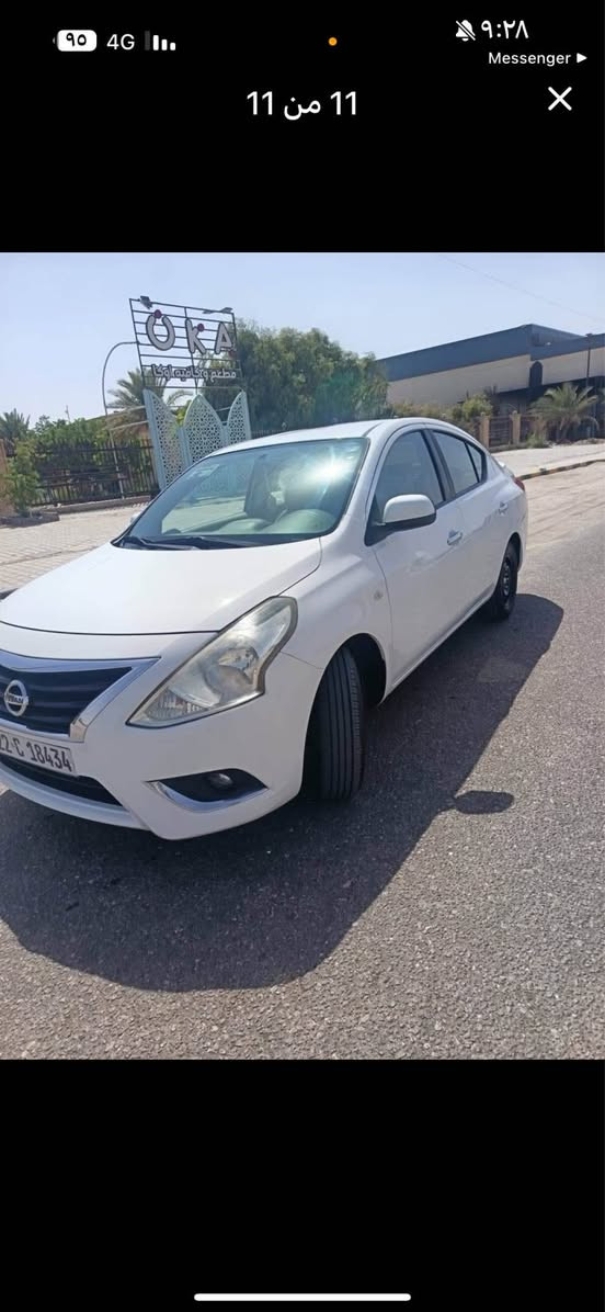 سيارة نيسان سني هندي ماشيه ٨٠ الف رقم انكليزي اصوليات باسمي مكان نجف ماعيزة كلشي حتا بانزين فول جاهزة من كلشي 
مواصفات شاشة مانع انزلاق جام كهرباء كهربائي الكدام شغلات حلوة ماعرفها بس نظيف كلش 
*********** رقم النجف, العراق
