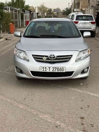 مرخصة الأدمن المحترم كورلا موديل ٢٠٠٩ خليجي  بيها ٣ قطع صبغ بدون دواخل...