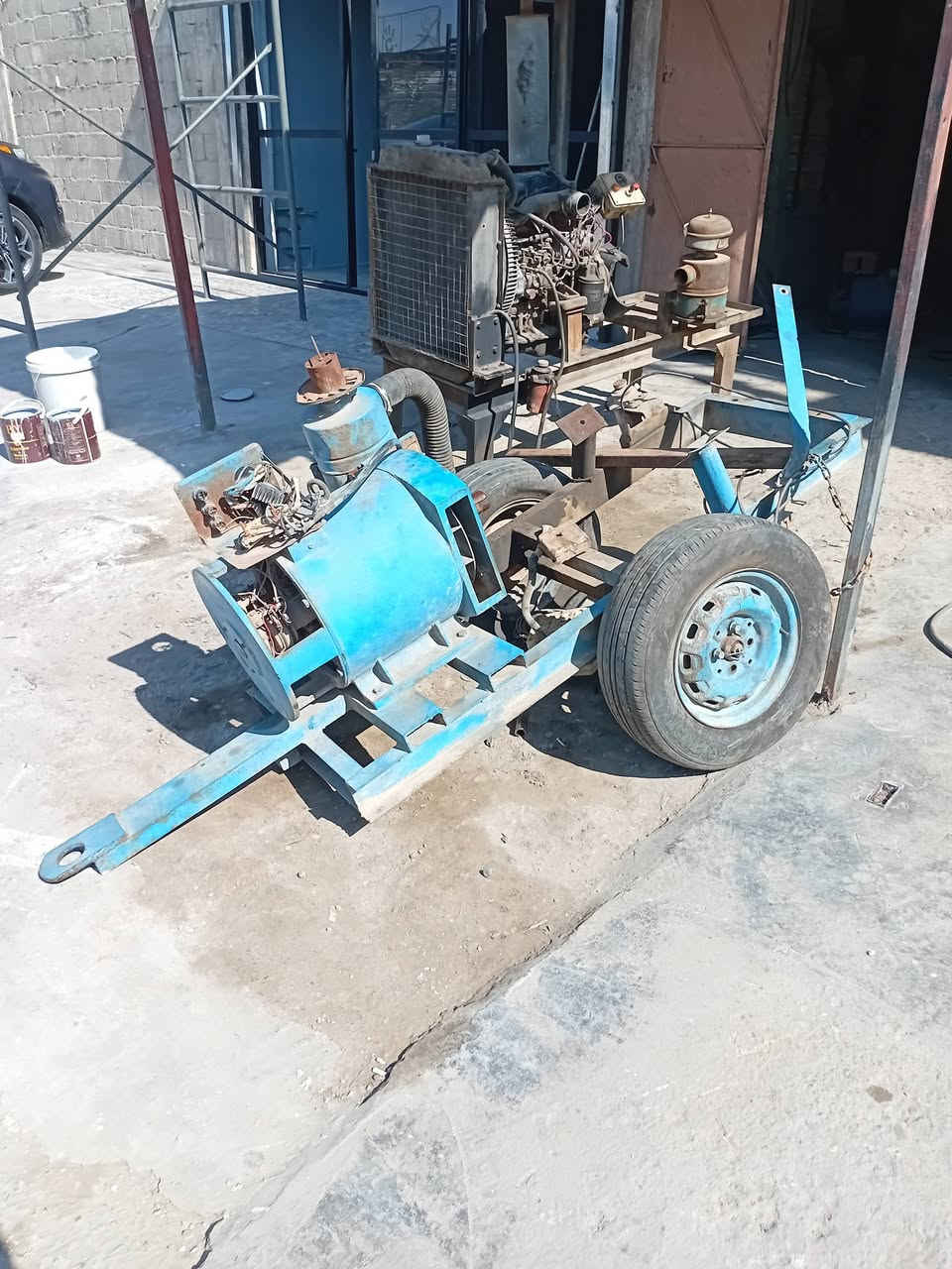 للبيع شاصي مع راس توليد 30 كي في ثري فيز شغال السعر 6 ورقات العنوان بغداد للاستفسار الاتصال على الرقم *********** العنوان بغداد
