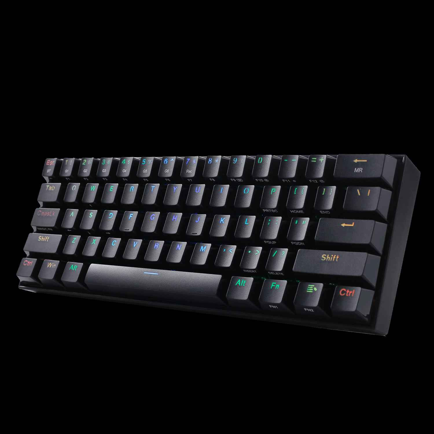 Layout: 60% (61 Keys)
Connectivity: USB-C (Wired), Bluetooth
Switches: Hot-Swappable
Backlighting: Per-Key RGB
Anti-Ghosting: Full N-Key Rollover
Battery: 1600mAh (approx. 10 hrs RGB on, 40 hrs off)
Dimensions: 291.7 x 101.7 x 36mm (11.48 x 4 x 1.42in)
Weight: 0.8 kg (1.76 lbs)
Keycaps: ABS Plastic
Software: Redragon Software for macros & lighting بشدار, السليمانية


**إذا كنت صاحب هذا الإعلان وتريد حذفه لأي سبب، رجاءا أرسل رسالة إلى الدعم الفني**