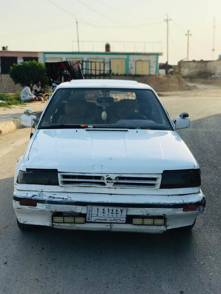 للبيع 
نيسان 
رقم صلاح الدين أليف بسمي 
السنويه 2027
محرك كورله قبل شهر شادهن 
محرك كير شرط 
تخم تاير جديد 
صدر امامي خلفي جديد 
كهربائيات كلها شغاله 
مكان السياره تكريت الأستفسار آتصل ع صاحبها 
***********
