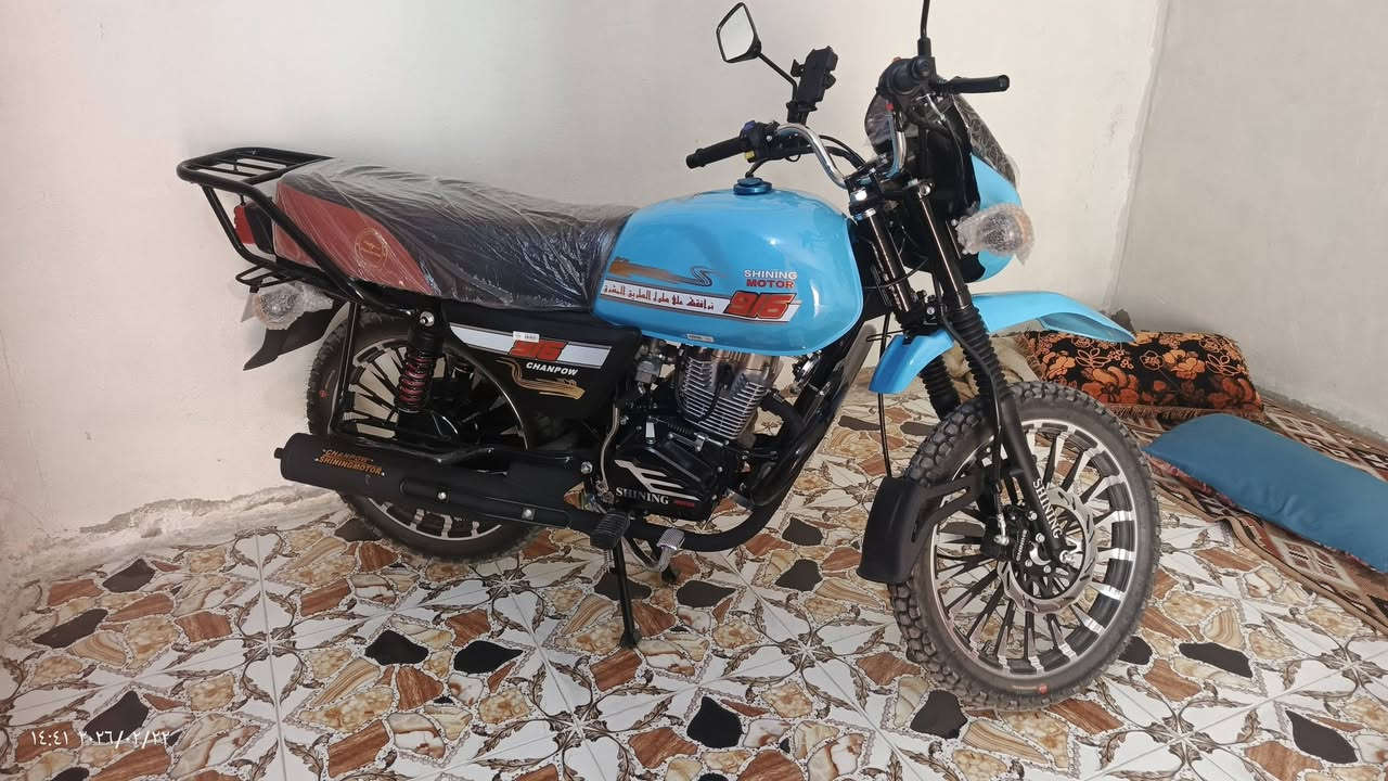 سلام عليكم دراجه شاينك  جبلي زيرو صار يومين من طلعته يعني كلشي شغال مشروع وطني مدفوع كمرك ماله يعني بس تروح لمرور ترقم سعر 2200000 وبيه مجال قليل  رقمي ***********العنوان ميسان ابو رمانه رحمه لوالديكم لو شراي لا يكسر سعر
