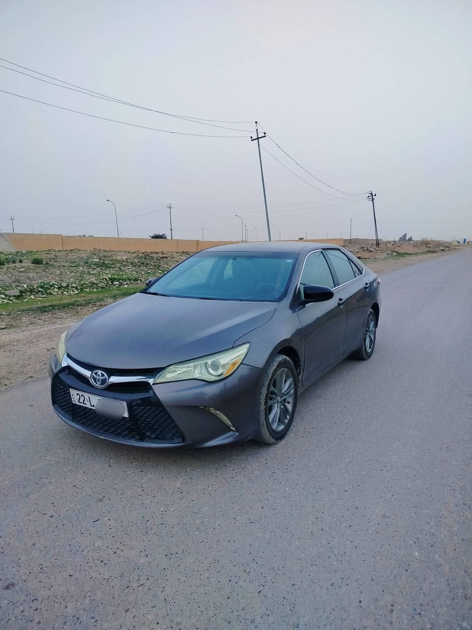 السلام عليكم… 
للبيع بسعر مناسب جدا 121$ اعتذر عن الاقساط والوعده
تيوتا كامري امريكي SE  2017 لون جكليتي (قهوائي) رقم اربيل انكليزي(22) سنوية جديدة وهزة جديدة شرط التحويل…
سيارة بيها صبغ قطع متفرقة ابيع عام بدون دواخل وشواصي ولغود 
سيارة جاهزة بدون اي نقص…
محرك 4/2400 سلندرمامفتوحة 
شرط محرك وكير وصدر وكهربائيات وتبريد وتدفئة وتخم تاير سيارة جاهزة من كلشي….
مواصفات نص فول معروفه مواصفاتها مايحتاج اذكرها…
العنوان/ صلاح الدين/ تكريت…
السعر 121$ اعتذر عن الاقساط والوعده…
للاستفسار
***********
مكلف بالنشر
