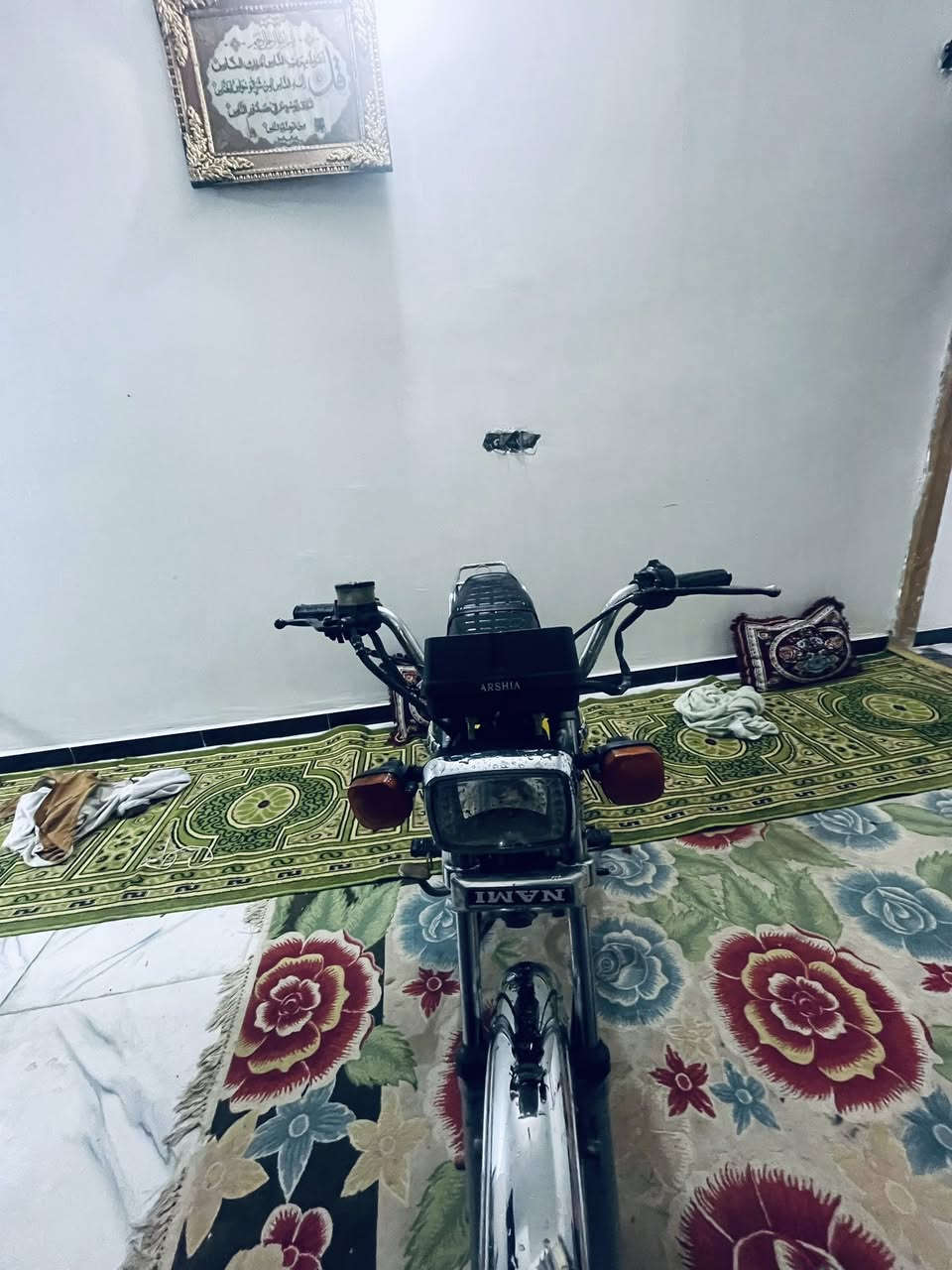 السلام عليكم درجه ارشا معروضه للبيع موديل21السعر 650وبيها مجال  ***********
