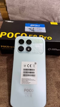 بوكو f8 برو • مستخدم ١٠ ايام • بطارية ٦١٠٠