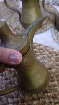 دلة قهوة انتيكه • شمعدان • بسماية