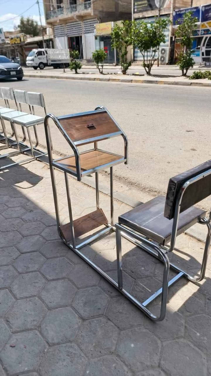 📢 كرسي صلاة متين ومريح
✦ تصميم عملي يساعد كبار السن والمرضى على أداء الصلاة بسهولة وراحة.
✦ مصنوع من هيكل حديد مقاوم للصدأ مع طلاء أنيق.
✦ يحتوي على مسند ورف أمامي للقرآن أو الأدعية.
✦ متوفر بعدة ألوان (بني – أبيض).
✦ مناسب للمساجد والمنازل.

💰 السعر: 60,000 دينار عراقي فقط

📍 التوصيل متوفر داخل كربلاء وباقي المحافظات.
📞 للطلب أو الاستفسار راسل الصفحة أو اتصل على الرقم *********** واتساب كربلاء, العراق
