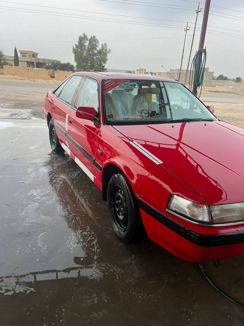 السلام عليكم للبيع مازدا 626  موديل 90رقم كركوك الماني مشروع وطني سنويه بعد مانافذه كير شرط محرك شرط قفل مركزي صدر جديد كلو بشرط صبغ فقط جماليه بدون حادث بدون معجون  السعر 38 وبيها مجال يرهم مراوس حسب القناعه ***********
