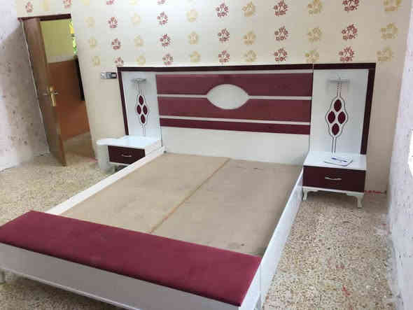 السلام عليكم غرفة تركي مستخدمة قليل غرفة حلوة و نضيفة مكاني حله وردية خارج سعر 600 غرفة سلايت للستفسار *********** خاص مفتوح
