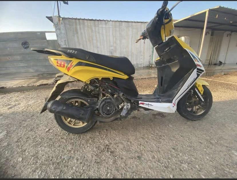 سلام عليكم دراجه للبيع مكفول بيهه المكينه و سرعتهه 120 سعر خاص او اتصل على رقم ‭٠٧٧١ ٦٠٠ ٠٨٢١‬مكاني خانقين باشا كوبري
