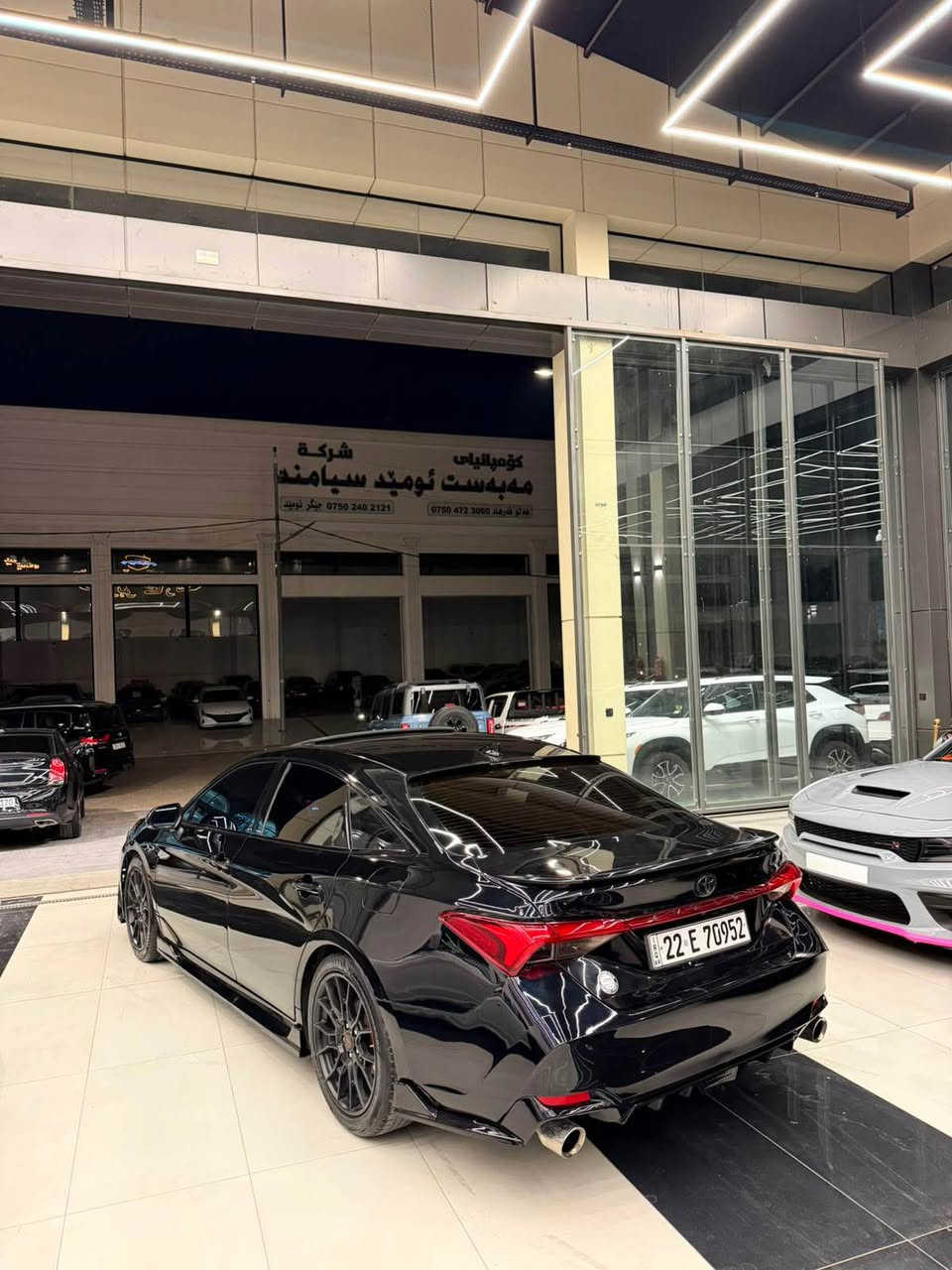 toyota avalon 2021 TRD 
سةيارةكي زور زور جوان و بي مةسروف 
گير و مةكينة و كارةبايي هجمووي بةشةرتة بي حةيبة 
2 بارچةو بستيك بونيد سبوغة جاملخ و سندوق
بةردي گزوز و رادار بةشةرتة
بةناو كردن و خةرامة بةشةرتة
فول مواسةفات 
شوين هةولير 
‏Ⓜ️0750 369 9092كورك واتساب 
217$كةميك مةجال 

تويوتا ئةفةلون ٢٠٢١ TRD فول وحد علي واحد
سيارة اعلي من صور علوة 
كير و محرك بشرت 
تعويل غرامة بشرت 
رادار و حجر صالينصا بشرت 
بيها2 قطع سبغ و شبر من بوند 
  ارباك سترين راجع بيلادي 
مكان سيارة اربيل 
‏Ⓜ️0750 369 9092 كورك واتساب
سعر 217 شوية مجال أربيل, العراق
