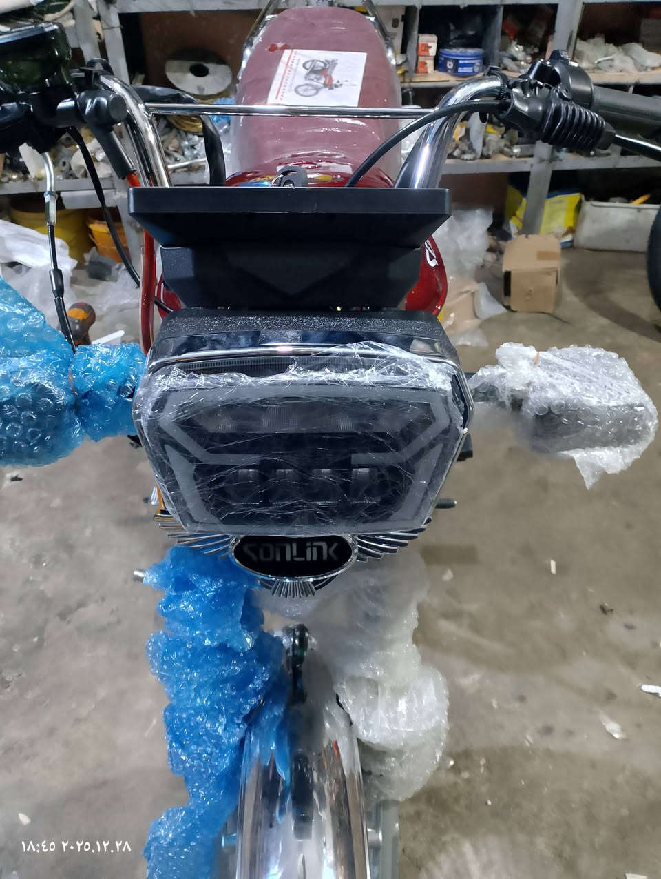 سلام عليكم تم وصول دراجات سولنك 4كير موديل 2025اصلي باب اول محسن شاشه اي بات كبيره عنوان 
ديالى قضاء قرة تبه حي النصر شارع العام قرب المستشفى الجديد موبايل ***********
