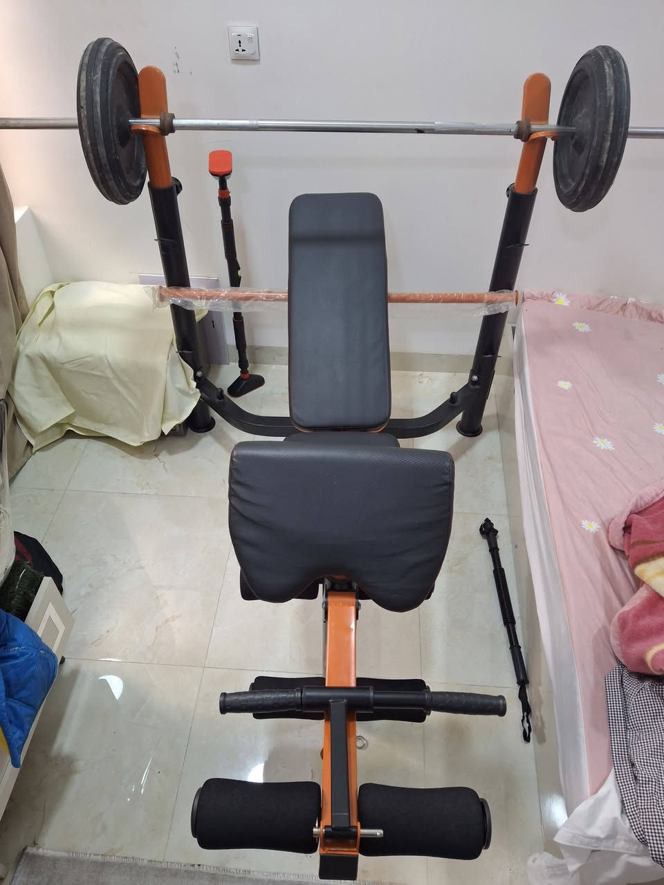 مصطبة تمرين جديدة مع شفت حديد واوزان
مصطبة بنج همر ثقيل قدرة تحمل ٥٠٠ كيلو
تحتوي على بنج اسفل، مستوي، اعلى
لاري  وسيقان امامي
مع شفت حديد واوزان ٣٠ كيلو
السعر ثنينهم 225
مكان بغداد حي الجهاد


**إذا كنت صاحب هذا الإعلان وتريد حذفه لأي سبب، رجاءا أرسل رسالة إلى الدعم الفني**