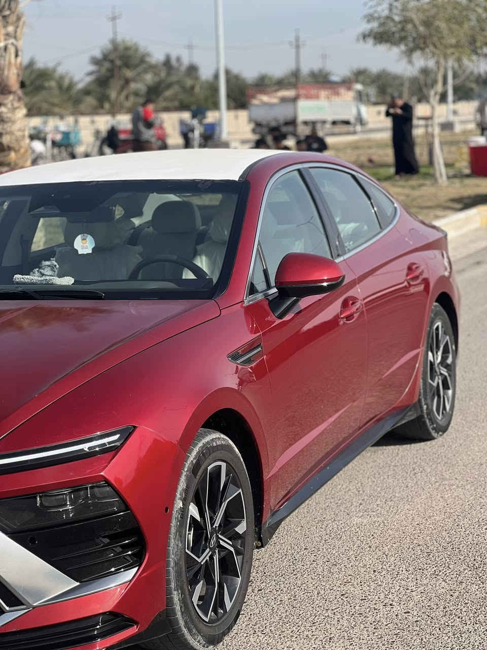 السلام عليكم سوناتا للبيع او مراوس موديل 24 داخله شهداء مرقمه بابل سياره جديده ماناقصه اي شي صوره الحادث مرفقه بيه رصعات بالقماره اثر تحميل مو حالوب بتحميل سياره فول مواصفات من عده فتحه فول سياره حادثه فقط دعاميه السعر 180 بيه مجال قليل السعر بلاش وأسعارهن معروفه مرقمه بابل بعدله سنه ونص مكاني بابل حى البكرلي ***********
