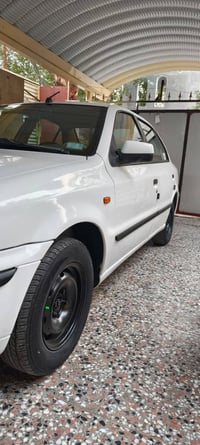 سلام وعليكم سمند موديل ٢٠١١ سيارة نضيفة وجاهزة من كلشي مكينة كير حدادي...