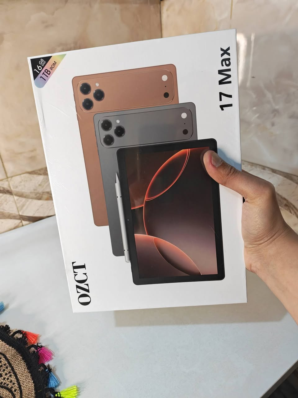 🔥 تابلت 1 تيرا مع ملحقاته الكاملة
جديد بعدة بالسليفون مالته ✅
خلي سعرك وبالعافية 🧡


**إذا كنت صاحب هذا الإعلان وتريد حذفه لأي سبب، رجاءا أرسل رسالة إلى الدعم الفني**