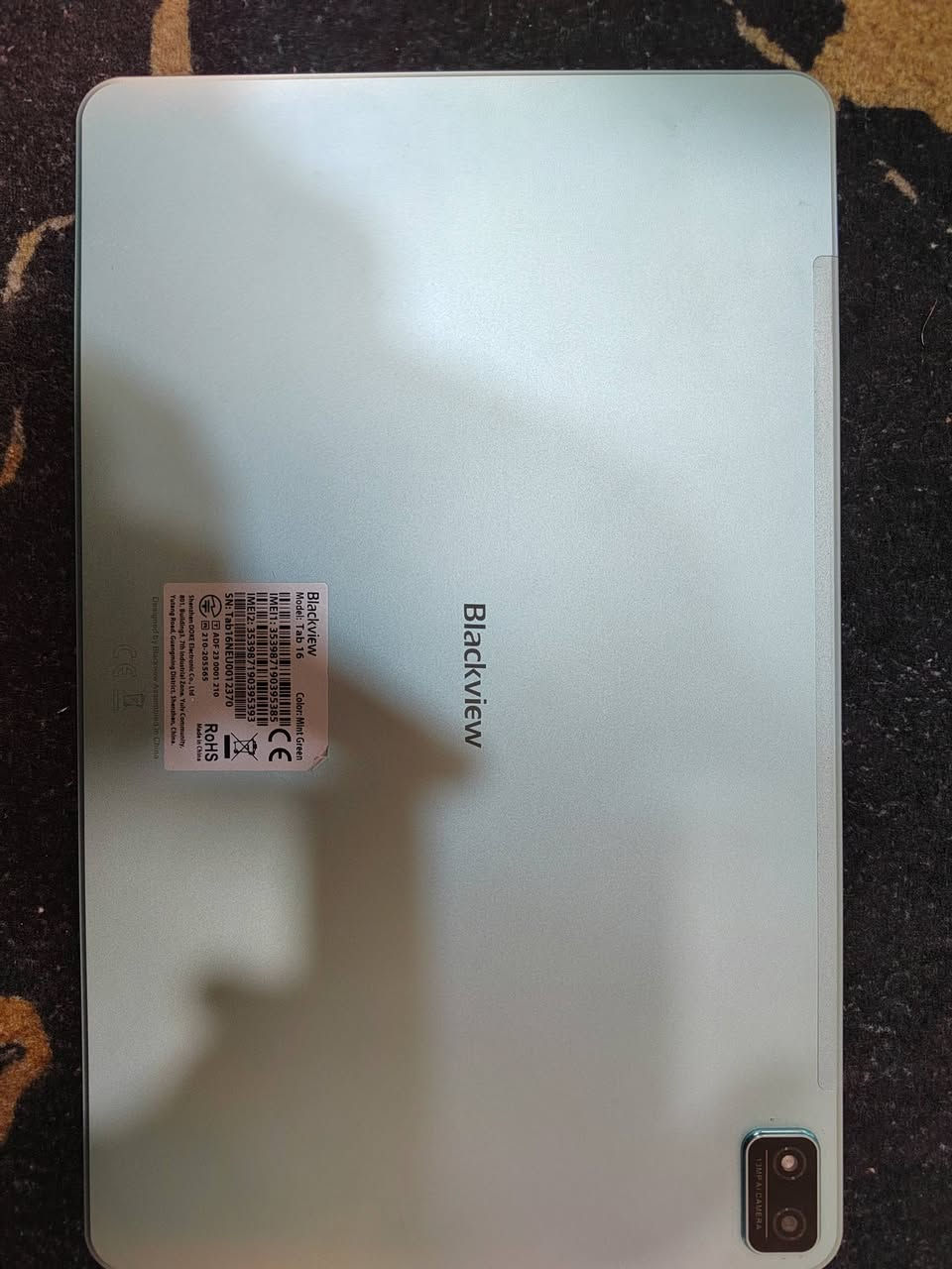تابلت بلاك فيو 16
ذاكرة 256
سيمكرت

مستخدم قليل كلش
سعر 180 وبي مجال
بغداد
واتساب ***********
