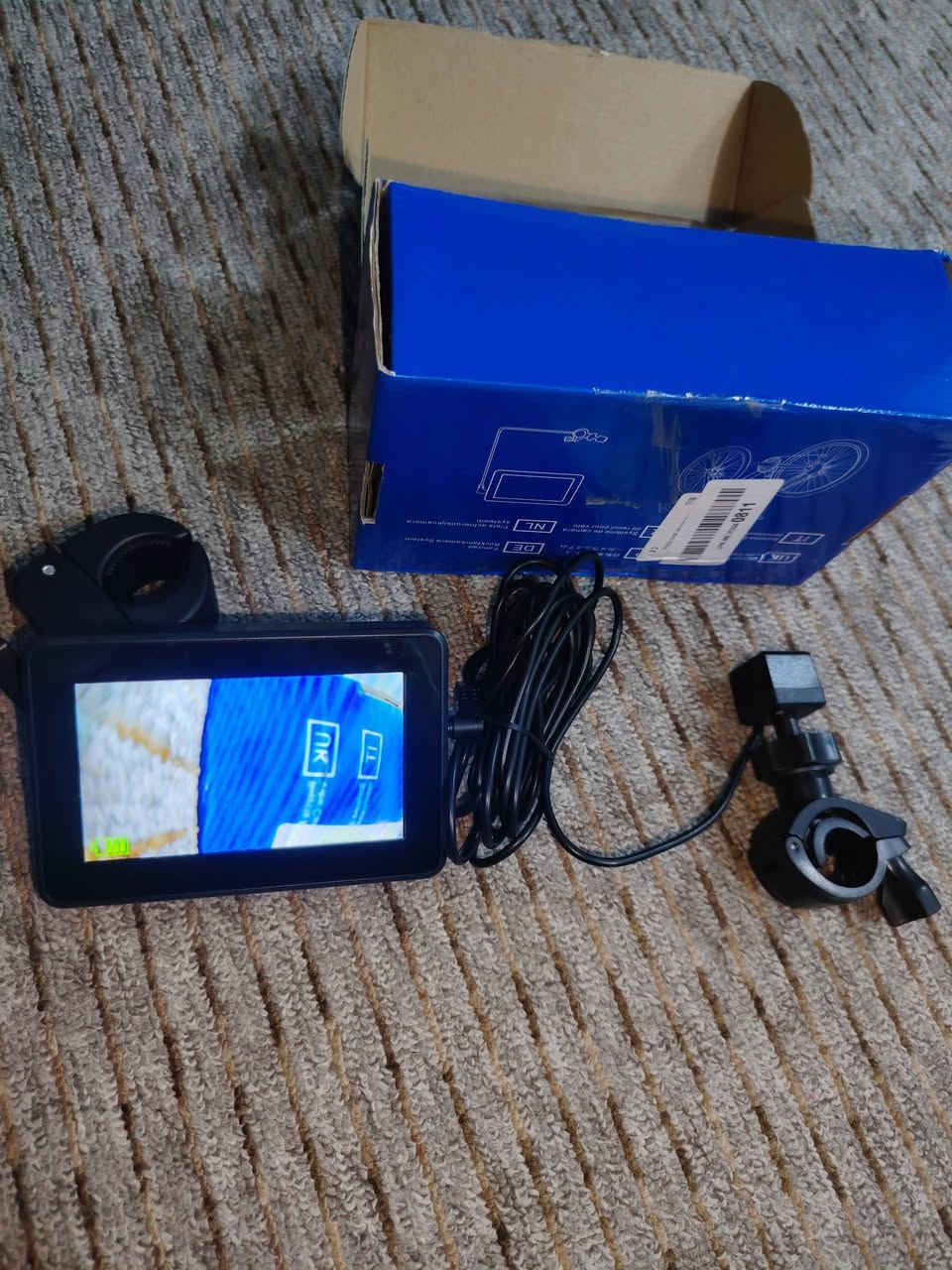 السلام عليكم
كامرة +شاشة  دراجة تصوير ملون كلش واضح غير مستخدمة
شحن ذاتي وتشحن عالجداحة بنفس الوقت
السعر  20 الف  بعقوبة حي المعلمين
***********

