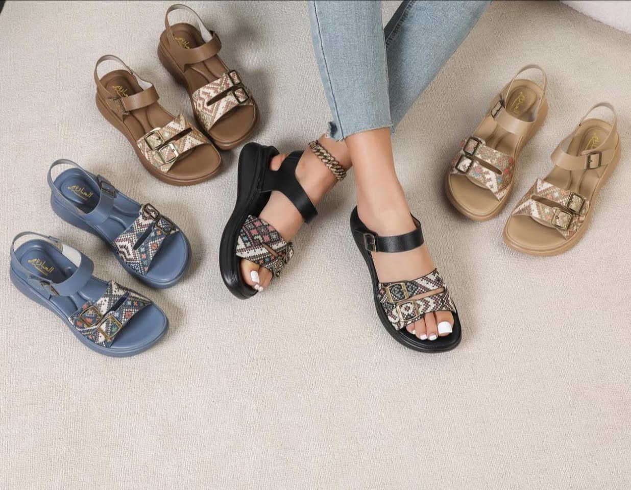 السيزن الصيفي 😍
اجمل واخف صندل ممكن تلبسي🔥
اكوالتي عالي خفيف ومريح 🫶
القساسات 36-37-38-39-40-41
📍العنوان /المسيب شارع زين العابدين 
سامبا الاحذيه ولحقائب (محلات علي عصفور )

يتوفر توصيل داخل المسيب و لكافة المحافظات 

للطلب والإستفسار : 
***********
جميع البضاعة جودة عالية مكفولة وقابلة للتبديل او التعويض في حال حدوث عيب مصنعي ✅
