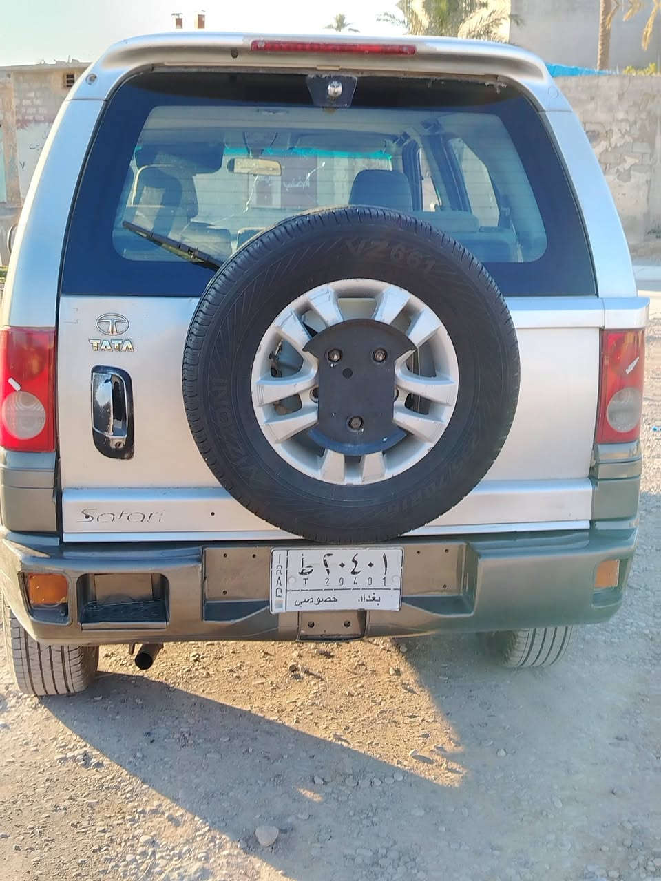 تاتا هندي سفاري 2007 كاز محور بنزين محرك كير بطه 2500 للبيع او المراوس طقم تاير بطاريه مكان السياره المقداديه اوالسعديه***********
