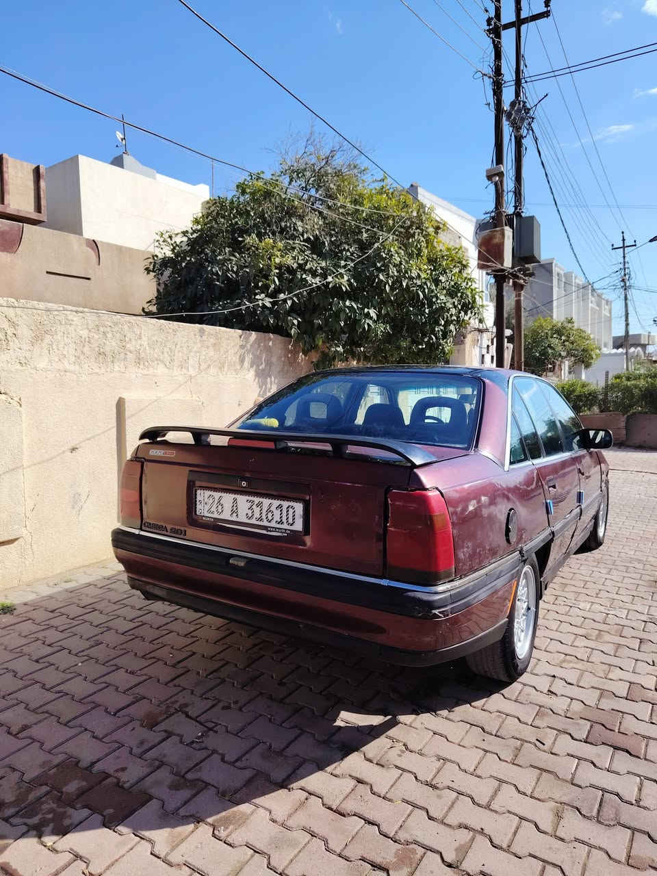 السلام عليكم
اوبل اوميگا 1991 رقم صلاح الدين انكليزي بأسمي نهاية 27 هزه ماساقطه  شرط التحويل والغرامات بيها بطاقة بانزين 

السيارة مسويلها ادامه كاملة صدر امامي خلفي جديد

راديتر تدفئة مرايات لايتات جدد

 اكسل گاردن شيال كوبلن كلها نضيف 

كير محرك شرط بدون أي عيب أو خربطة 

كهربائيات كلشي بالسيارة شغال شرط 

غرفتها حيل نضيفة دشبول بدون أي نقص او فطر 

السياره بلادية بدون حادث او تبديل او صبغ ومعجون

كاعية جلد كشنات مرتبة 

تايرات امامي نضيف خلفي نص عمر 

 سعر 30 بيها مجال مكاني كركوك 

***********
