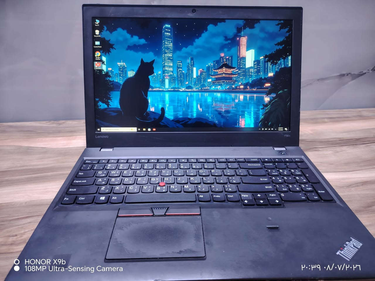 للبيع لابتوب لمس Lenovo ThinkPad P50s بمواصفات قوية وسعر مميز للمصممين والطلاب وأصحاب العمل
​المعالج Intel Core i7 الجيل السادس أداء سريع وقوي جداً
​الشاشة بمقاس 15.6 بوصة تدعم اللمس بسلاسة ممتازة
​كارت الشاشة Nvidia Quadro M500M مخصص لبرامج التصميم والـ CAD والألعاب
​الذاكرة 8 جيجابايت (قابل للتطوير) 
​الهارد 256 جيجابايت SSD سرعة فائقة في تشغيل الويندوز والبرامج
يأتي مع شاحن و حقيبة 
​يحتوي على كيبورد كامل مع لوحة أرقام جانبية
​الجهاز ولوز نظيف جداً وأداؤه سريع وسلس باللمس والتشغيل
​توجد فتحة بسيطة جداً في الغلاف الخارجي الشاصي جهة التاتش باد وموضحة بالصورة عيب خارجي بسيط لا يؤثر على الشغل نهائياً
​توجد بقعة بيضاء صغيرة جداً ومضيئة في الشاشة موضحة بالصورة عادية ولا تؤثر على اللمس أو الأداء
​الاستخدام الحالي على الشاحن المباشر
​الملحقات الشاحن الأصلي
​السعر 300,000 الف وبيه مجال بسيط
للإستفسار واتساب***********
أكو توصيل
