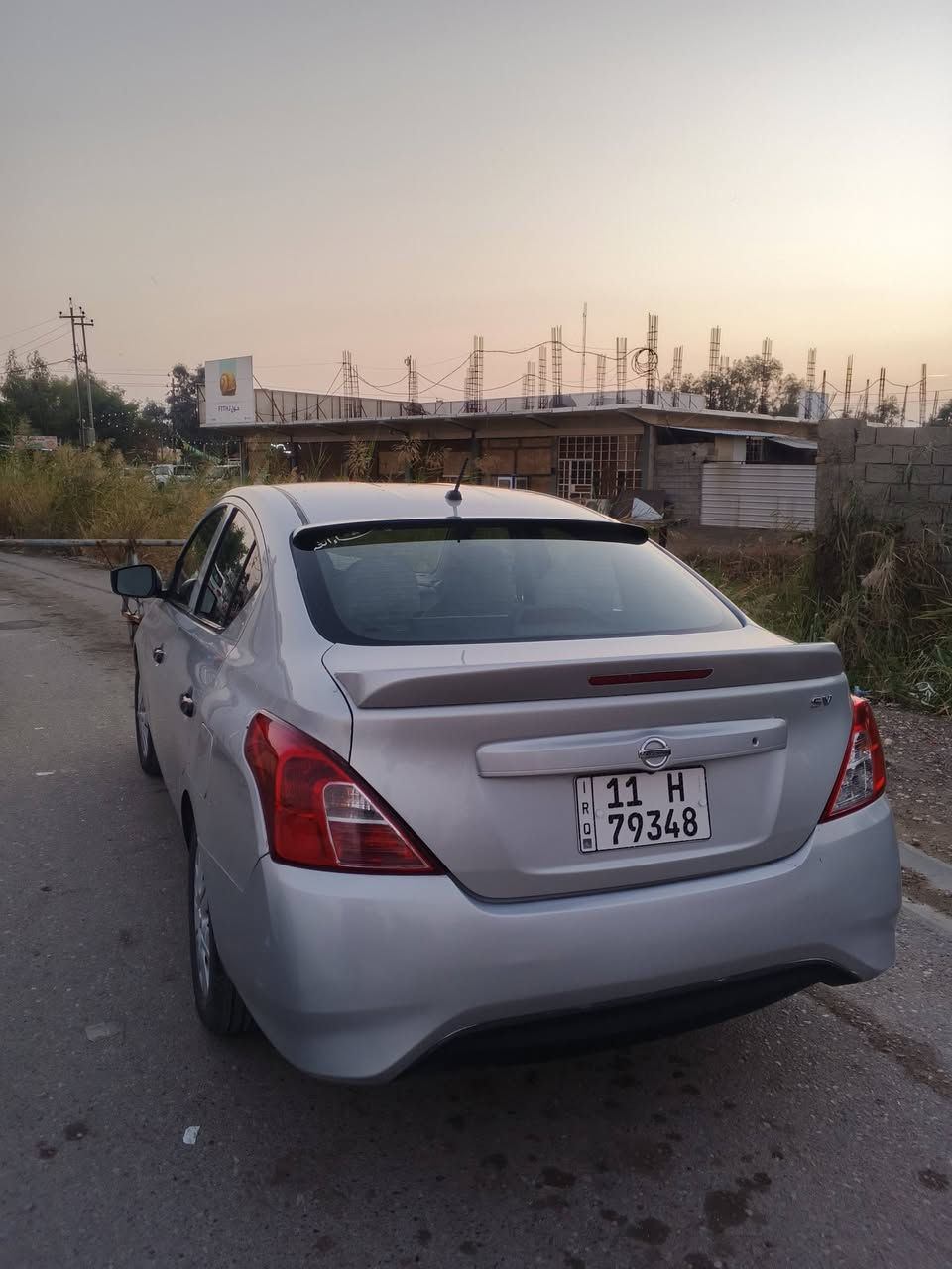 نيسان فيرسا كير عادي
وارد امريكا.2018
ماشية 87ميل
ضرر قطعتين قبغ جنطة وجامرلغ خلفي 
رقم بغداد جديد باسمي تحويل ثاني يوم
سنوية نافذة 20يوم
سعر 87 بيهة مجال 
***********
ديالى خانقين
