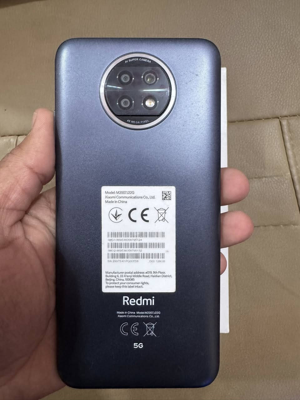 السلام عليكم 
Xiaoma Redmi Note 9T 
السعر 180 ألف وبي مجال 
***********
