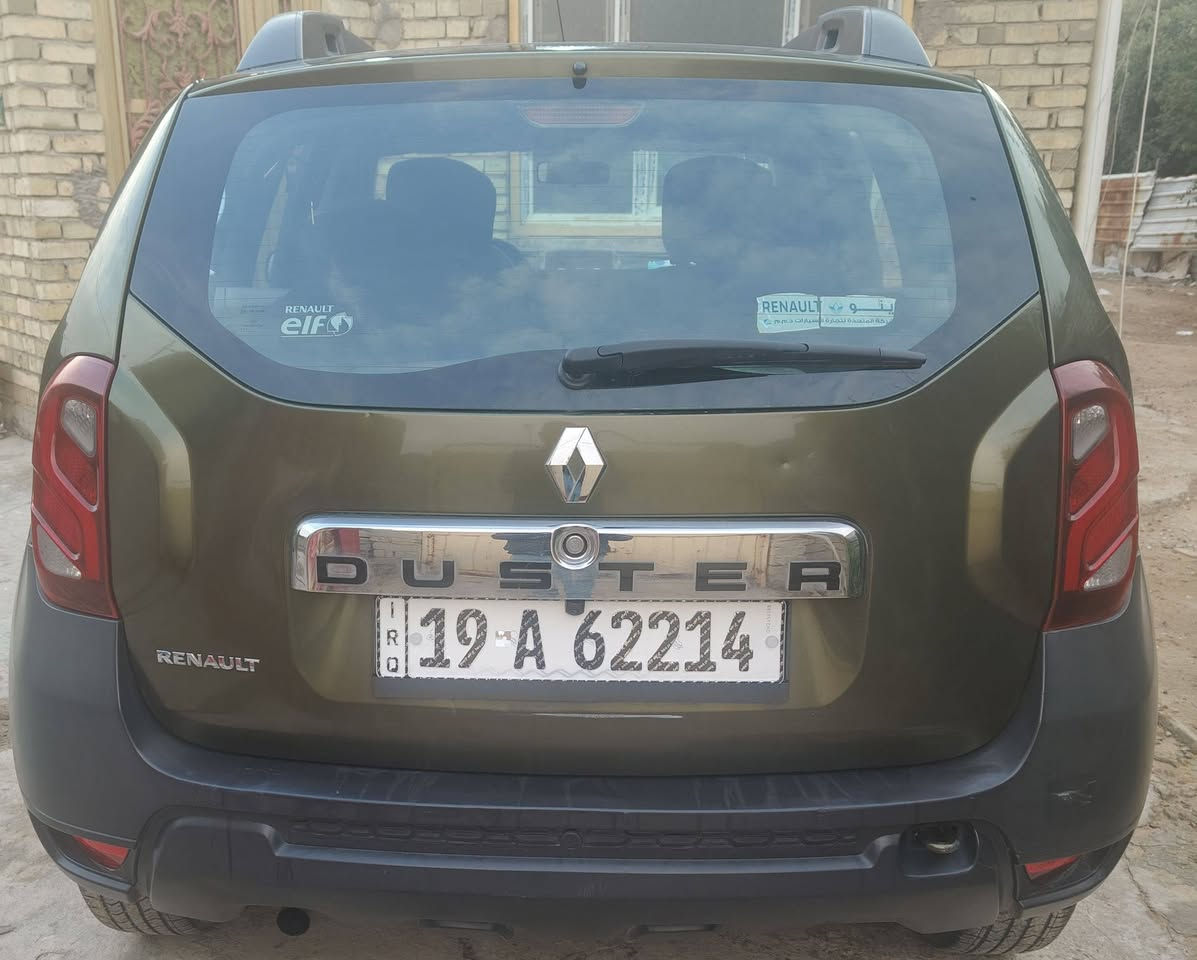 رينو داستر 2018 مكفولة كفالة عامة  السيارة على وضع الشركة عدا بارد قليل جدا موضح بالسونار المرفق بالصور السيارة على ايد وحدة من هيه زيرو ماشية 99 محرك 2000 المرغوب گير (at)  المرغوب اوتوماتيك ويتحول عادي السيارة معروفة بقوتهه ورزانتهه وعطلات ماكو تنسى الحي الصناعي المواصفات شاشة اندرويد  وابل كار بلي كامرة دوارة تحكم ستيرن مثبت سرعة مانع انزلاق  السيارة مال جناي داخلة سيرفس كامل جاهزة من كل شي..رقم كربلاء‎ الدولي بسمي حرة تحويل مباشر هزة جديدة السعر  95 وبيهه مجال قليل حگ الجية  مكان السيارة كربلاء ***********
