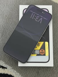 آيفون ١٤ برو ماكس ٢٥٦ • الظهر مفطور • كفاله مفتوح