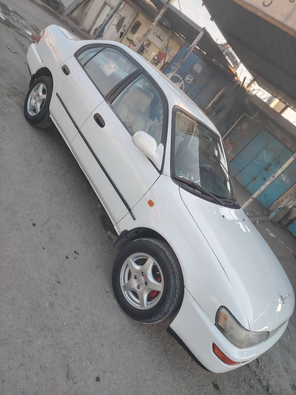 كورلا 94 مرتجه ومصبوغه عام رقم بغداد سنويه لل 2030 شرط التحويل  كير محرك جديد كهربايات كلها شغاله جاهزه من كلشي  السعر 45 وبيها مجال بسيط 
***********
***********
