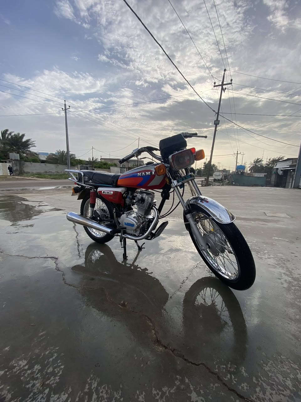 السلام عليكم دراجة نامة للبيع موديل 25 الدراجة مهمولة العنوان بعقوبة حي المعلمين *********** او خاص
