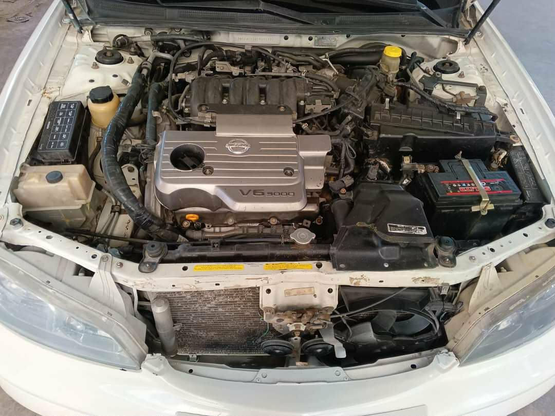 السلام وعليكم للبيع نيسان مكسيما موديل 2002 رقم بغداد بسمي سنويه 27 كير عادي عينه وقرص بوربرن  عنبار فوك وجوه كله مبدل جديد محرك 3000 بي تنقيص دهن تبريد شرط ثلج السونار موجود ويه الصور السعر 47 وبي مجال مكان السياره ديالى جلولاء
***********
