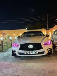 ‏Q50 ‏‎موديل 2015  تنفس طبيعي‎مكينه 3700   فجوج ريمبو  ‏‎سيارة فول   ‏...