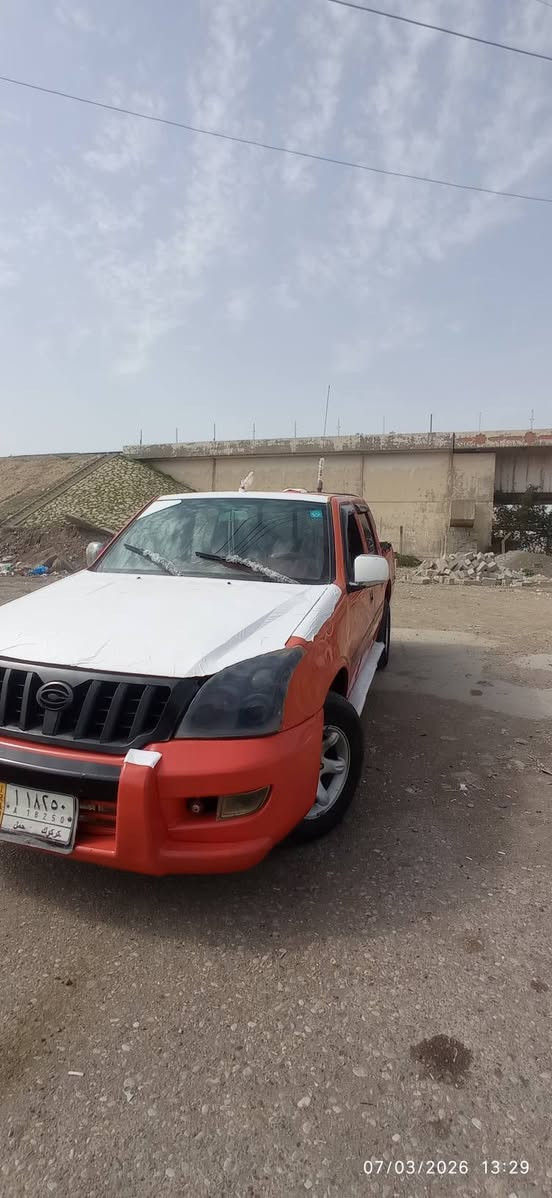 سلام عليكم
بيك اب كوناو 
موديل 2012
سنويه لل 2029
بي بطاقه وقود
بس فقط جاملغ السائق صبغ
محرك كير اكسل شرط 
تبريد تدفئه شرط
سياره بسمي 
تخم تاير جديد 
باتري جديد 
سياره نضيفه بمعنى الكلمه 
سعر 68$او بي مجال 
رقم /***********
